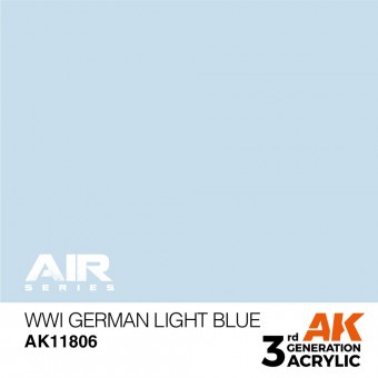 AK Interactive AK11806 WWI German Light Blue