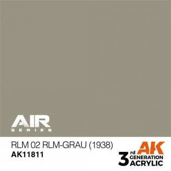AK Interactive AK11811 RLM 02 RLM-Grau (1938)