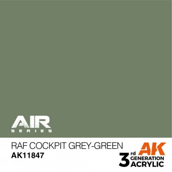 AK Interactive AK11847 RAF Cockpit Grey-Green