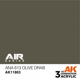 AK Interactive AK11863 ANA 613 Olive Drab