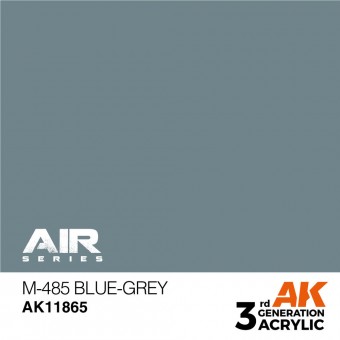 AK Interactive AK11865 M-485 Blue-Grey