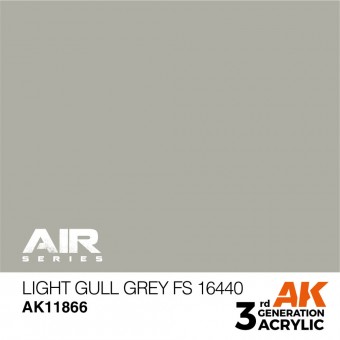 AK Interactive AK11866 Light Gull Grey FS 16440