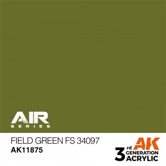 AK Interactive AK11875 Field Green FS 34097