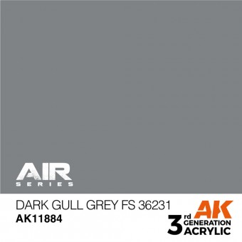 AK Interactive AK11884 Dark Gull Grey FS 36231
