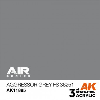 AK Interactive AK11885 Aggressor Grey FS 36251