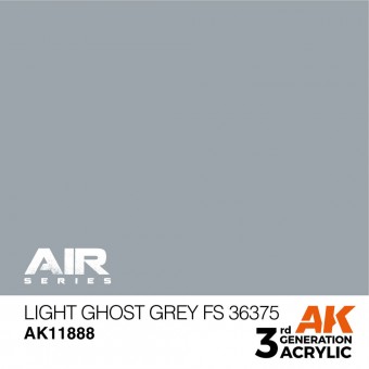 AK Interactive AK11888 Light Ghost Grey FS 36375