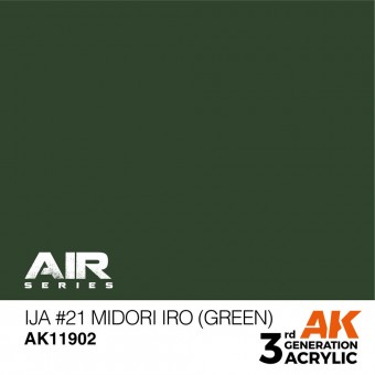 AK Interactive AK11902 IJA #21 Midori iro (Green)
