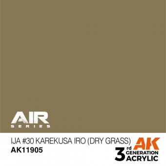 AK Interactive AK11905 IJA #30 Karekusa iro (Dry Grass)