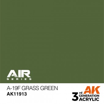AK Interactive AK11913 A-19f Grass Green