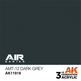 AK Interactive AK11918 AMT-12 Dark Grey