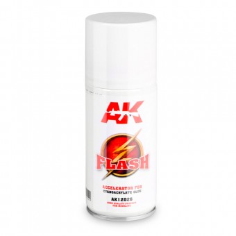 AK Interactive AK12026 FLASH - ACCELERATOR FOR CYANOACRYLATE GLUE