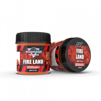 AK Interactive AK1218 Fire Land 100 ml.