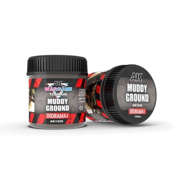 AK Interactive AK1226 Muddy Ground 100 ml.