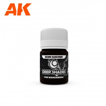 AK Interactive AK13001 BLACK NIGHT - Deep Shade (30ml) - Acrylic Paint