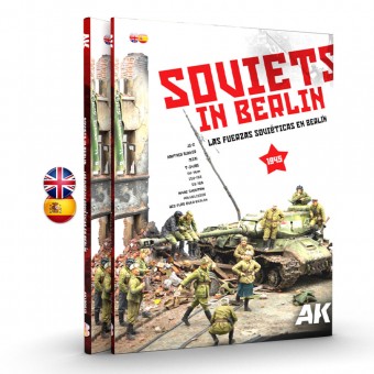 AK Interactive AK130013 SOVIETS IN BERLIN Bilingual English-Spanish