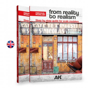 AK Interactive AK130018 From Reality To Realism (Emmanuel Nouaillier) pcs.English