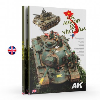 AK Interactive AK130029 ARMOR IN VIETNAM EN