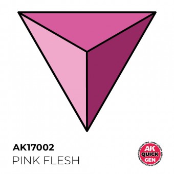 AK Interactive AK17002 PINK FLESH 18 ml - QUICK GEN