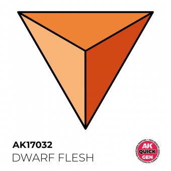 AK Interactive AK17032 DWARF FLESH 18 ml - QUICK GEN