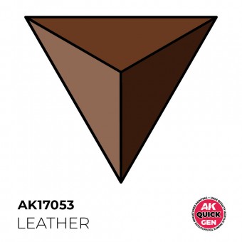 AK Interactive AK17053 LEATHER 18 ml - QUICK GEN