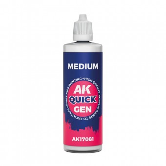 AK Interactive AK17081 MEDIUM 60ml - QUICK GEN