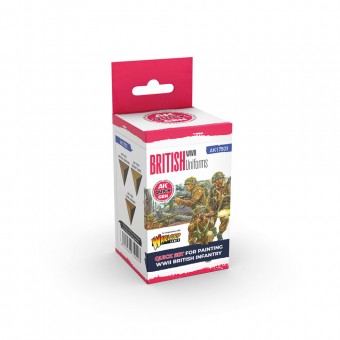 AK Interactive AK17503 BRITISH UNIFORMS (QUICK GEN SET)