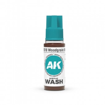 AK Interactive AK19318 Woodgrain Wash 18ml