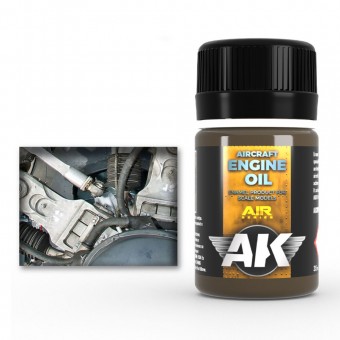 AK Interactive AK2019 AIRCRAFT ENGINE OIL