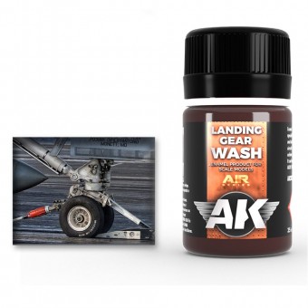AK Interactive AK2029 WASH FOR LANDING GEAR