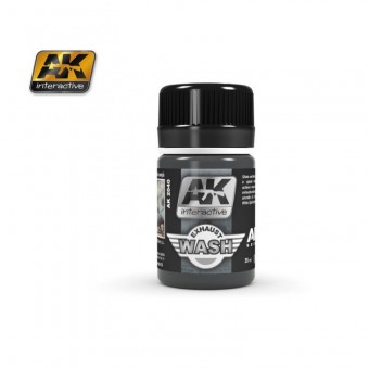 AK Interactive AK2040 WASH FOR EXHAUST (35 ml)  - Air Weathering Product
