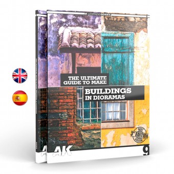 AK Interactive AK256 AK LEARNING 9 GUIDE TO MAKE BUILDINGS IN DIORAMAS English
