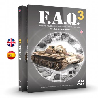 AK Interactive AK289 FAQ3 Vehiculos Militares - Spanish
