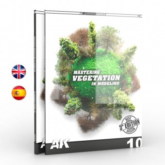 AK Interactive AK295 AK Learning 10 Mastering Vegetation in Modeling English