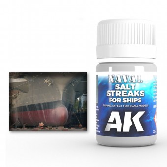 AK Interactive AK306 SALT STREAKS FOR SHIPS