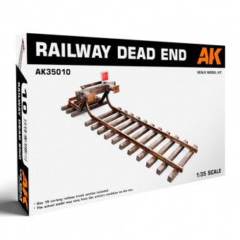 AK Interactive AK35010 RAILWAY DEAD END 1:35
