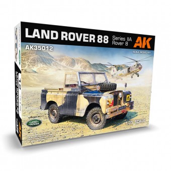 AK Interactive AK35012 Land Rover 88 Series IIA Rover 8 1/35 1:35