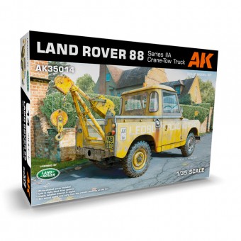 AK Interactive AK35014 Land Rover 88 Series IIA -Crane / Tow Truck 1/35 1:35