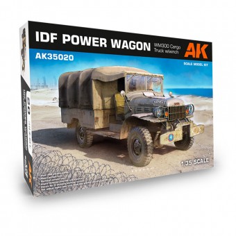 AK Interactive AK35020 IDF POWER WAGON WM300 w/winch 1:35