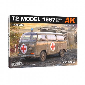 AK Interactive AK35023 T2 MODEL 1967 Public Service 1:35
