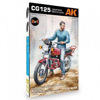 AK Interactive AK35027 CG125 JAPANESE MOTORCYCLE 1/35 scale 1:35
