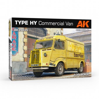 AK Interactive AK35035 TYPE HY COMMERCIAL VAN 1:35
