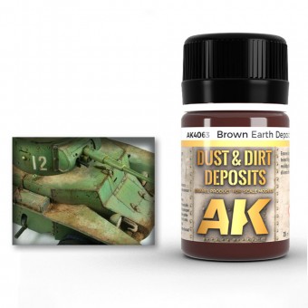 AK Interactive AK4063 BROWN EARTH DEPOSIT