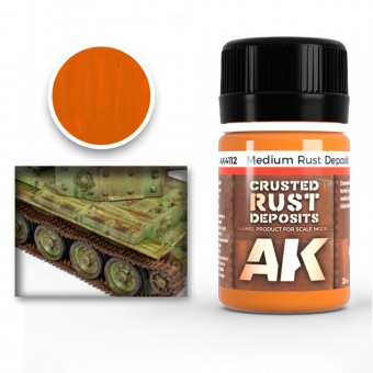 AK Interactive AK4112 MEDIUM RUST DEPOSIT