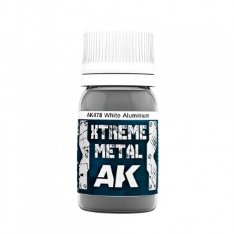 AK Interactive AK478 XTREME WHITE ALUMINIUM