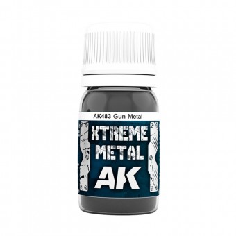 AK Interactive AK483 XTREME METAL GUN METAL