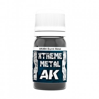 AK Interactive AK484 XTREME METAL BURNT METAL