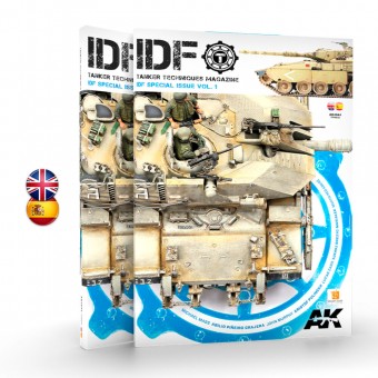 AK Interactive AK4844 TANKER Special IDF 01 - Bilingual