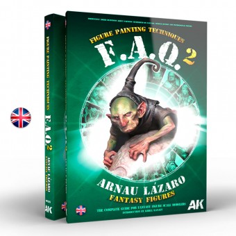 AK Interactive AK525 FAQ 2 FANTASY FIGURES PAINTING TECHNIQUES by Arnau Lazaro - English