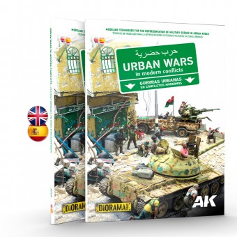 AK Interactive AK548 URBAN WARS. Bilingual