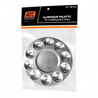 AK Interactive AK613 ALUMINUM PALLET 10 WELLS